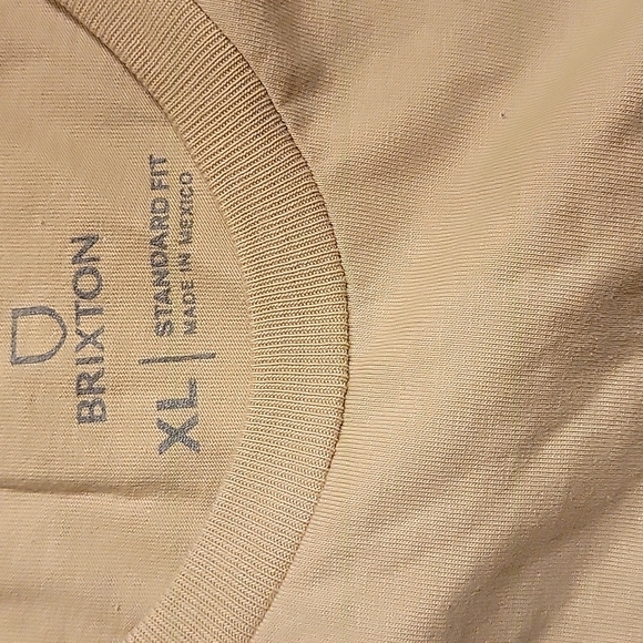 NWT Men's Brixton "Alton Long Sleeve" T-Shirt Black w/colorful logo. - Picture 4 of 6